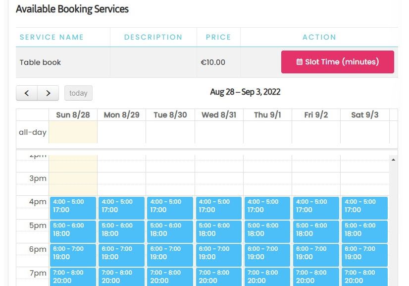 joomla hourly booking calendar 9b9a16a1 272d3b21