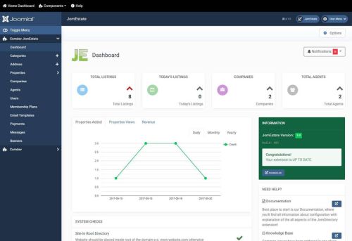 joomla jomdirectory admin